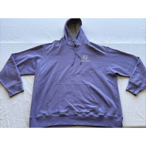 Champion Sweater Unisex 2Xl Adult Purple Pullover Hoodie Sun Jacket Cotton Vtg
